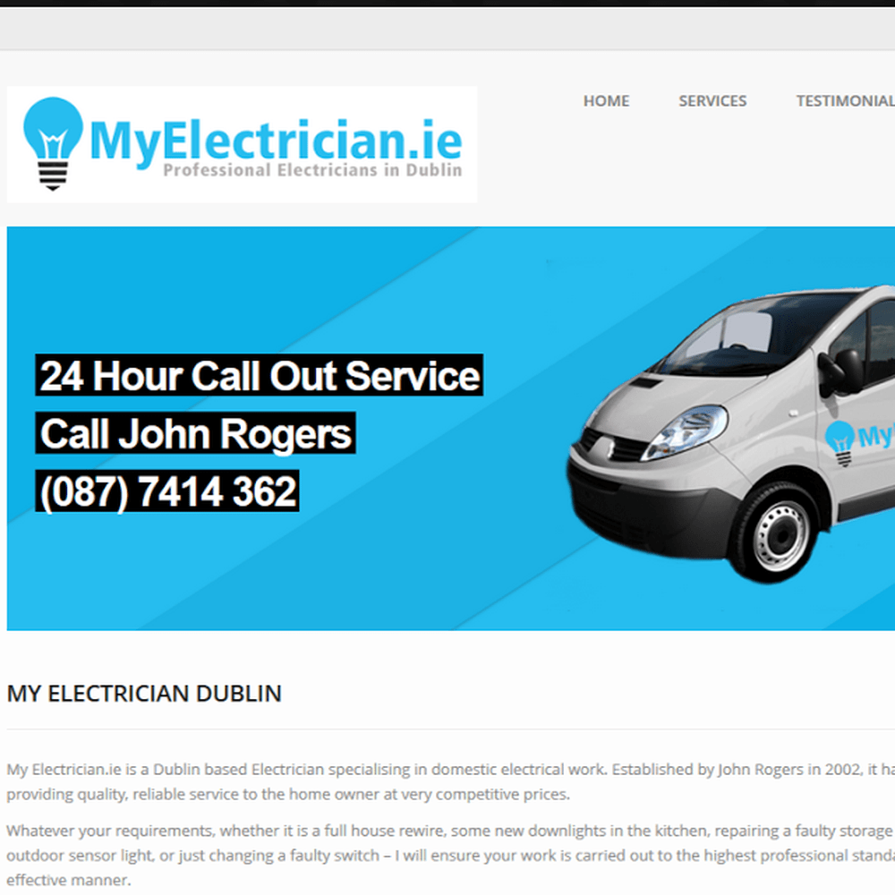 Electrician Services in Sandymount